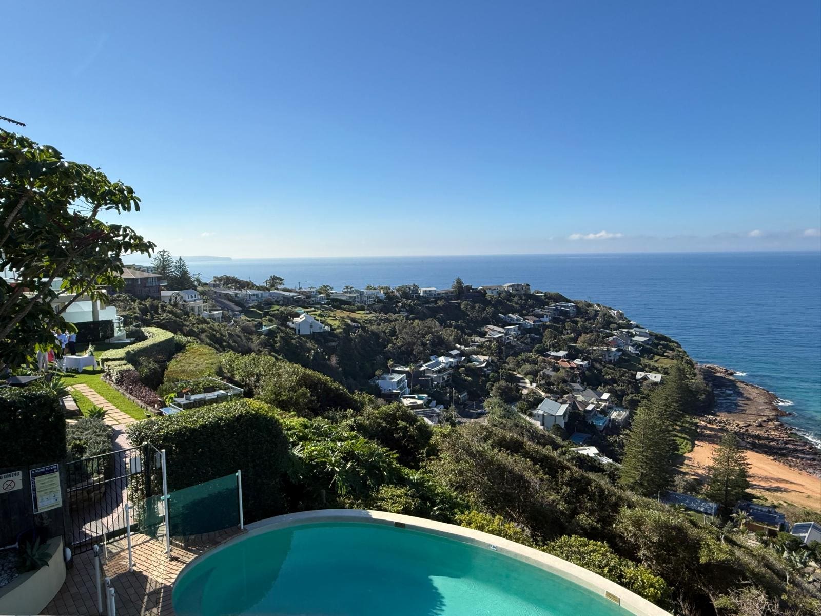 Private luxury setting for couples at Jonah's Whale Beach